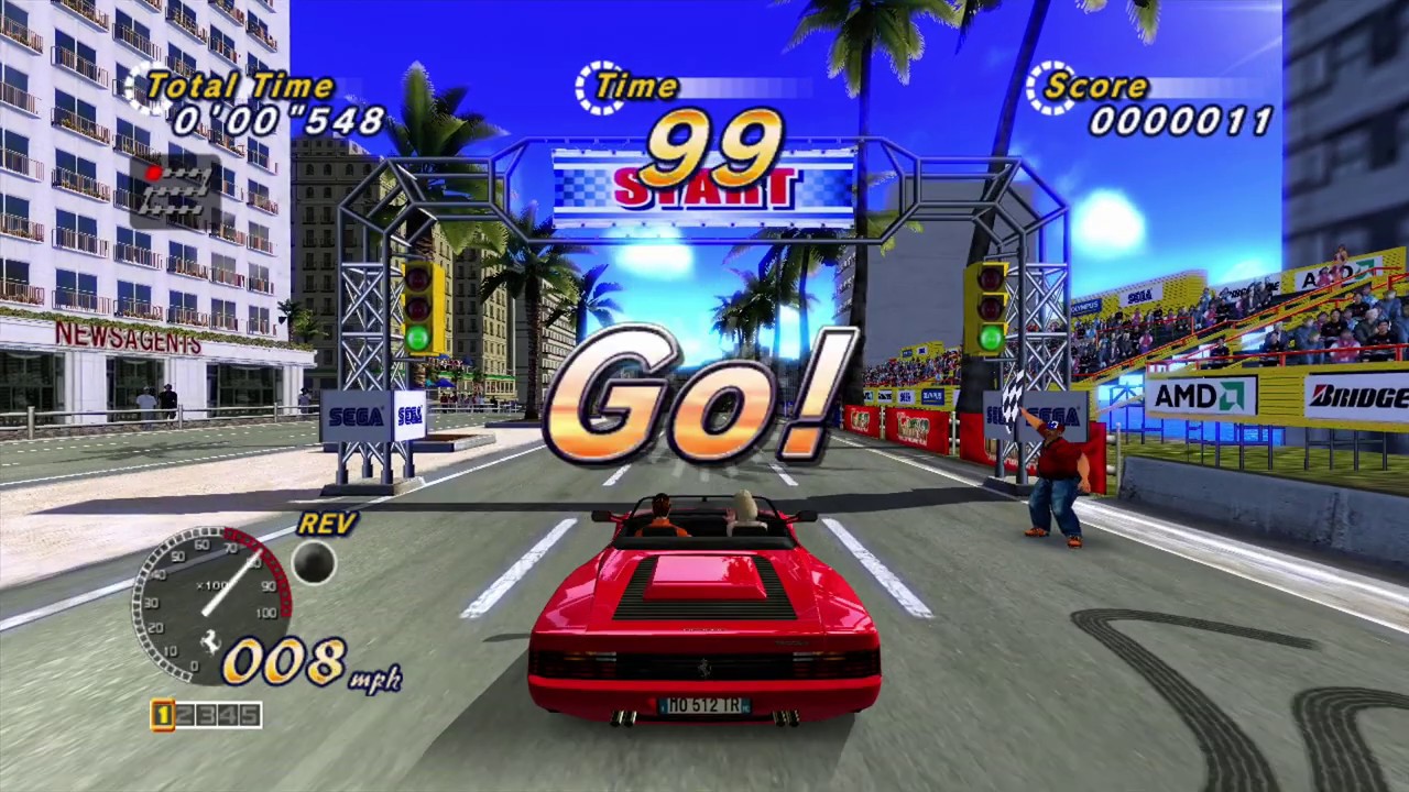 OutRun Online Arcade (Xbox 360) - OutRun Mode, All Stages - 3,956,360