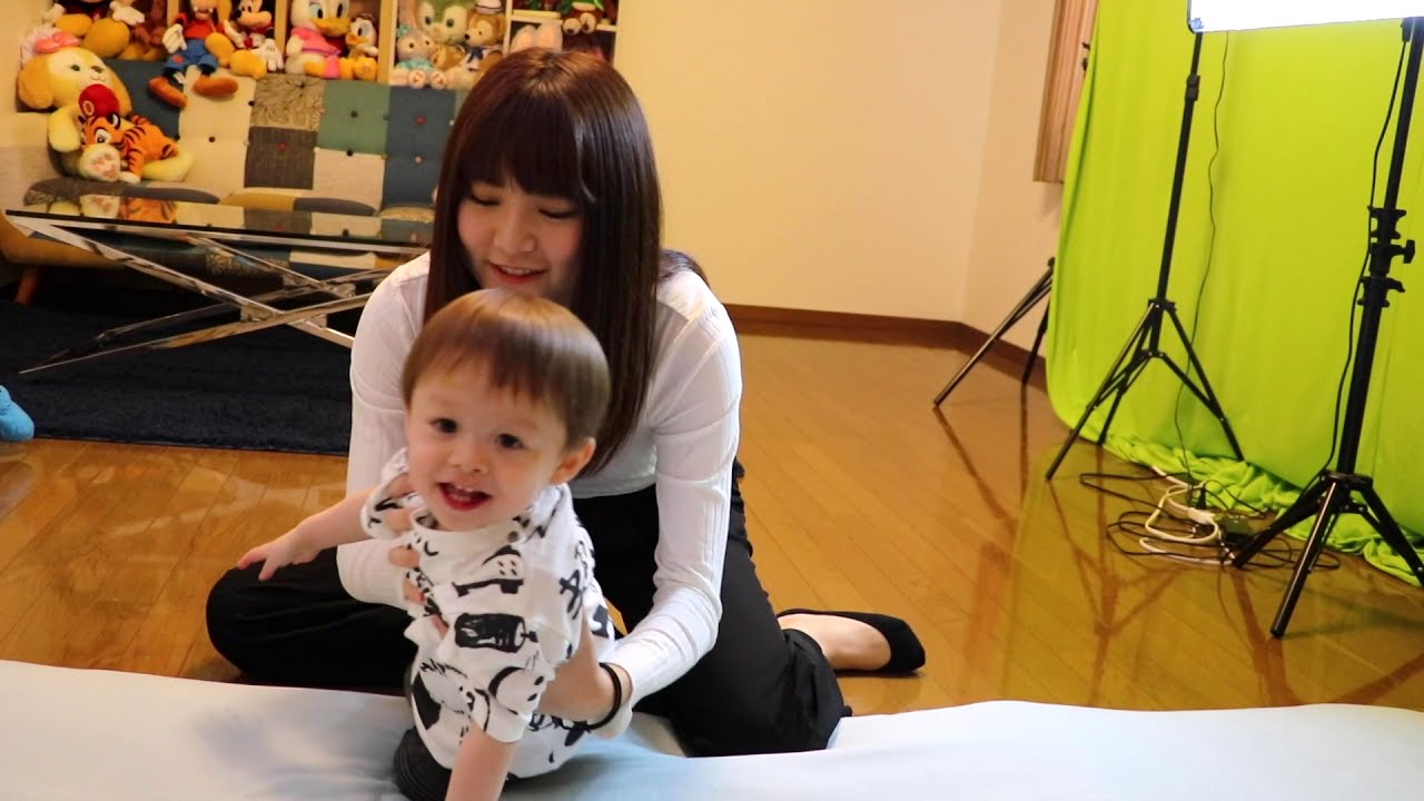 赤ちゃん しぃしぃのオムツ替えをリナちゃんに頼んだら…泣…