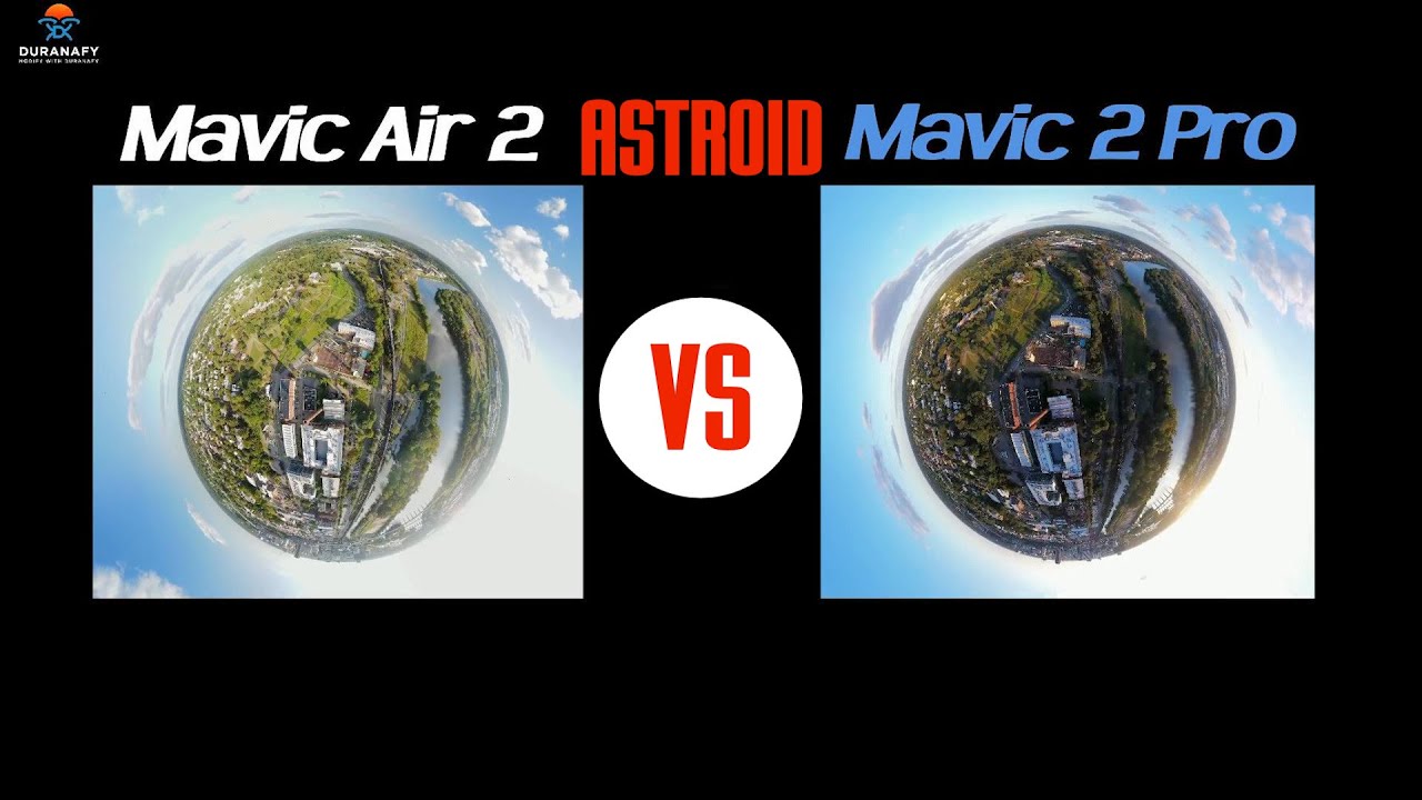 Asteroid Battle Mavic 2 Pro vs Mavic Air 2