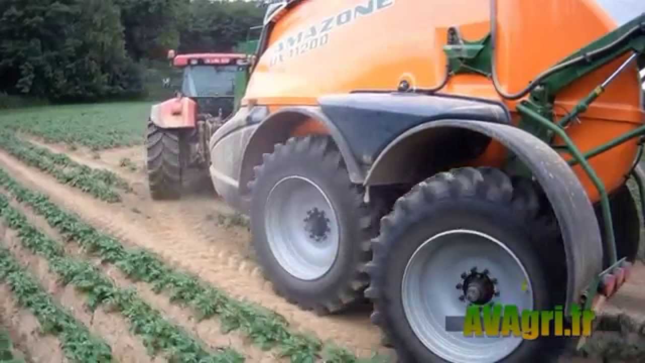 [PHANTOM & PNJ] AMAZONE UX 11200 sur les pommes de terre en 2014