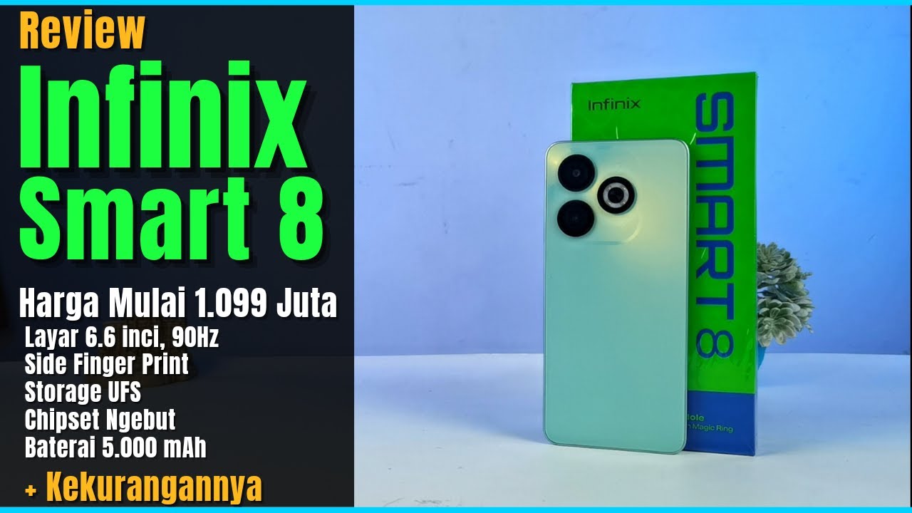 Review Infinix Smart 8 - HP 1 Jutaan Yang #bisabanget
