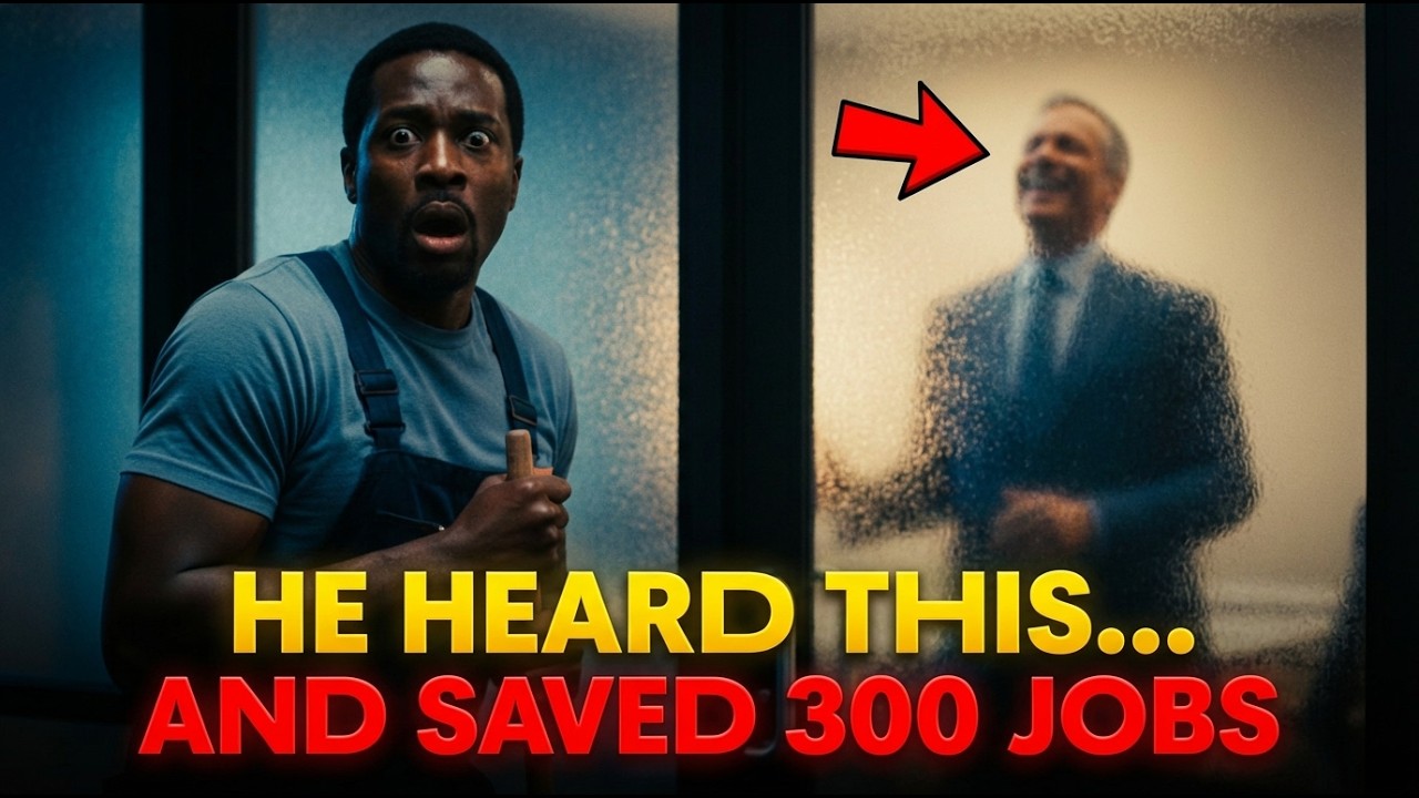 Black Janitor Overheard a Millionaire’s Secret—What He Did Next Saved 300 Jobs