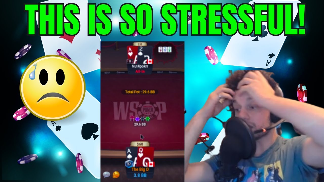 Another TOUGH online poker session! So many SWINGS!