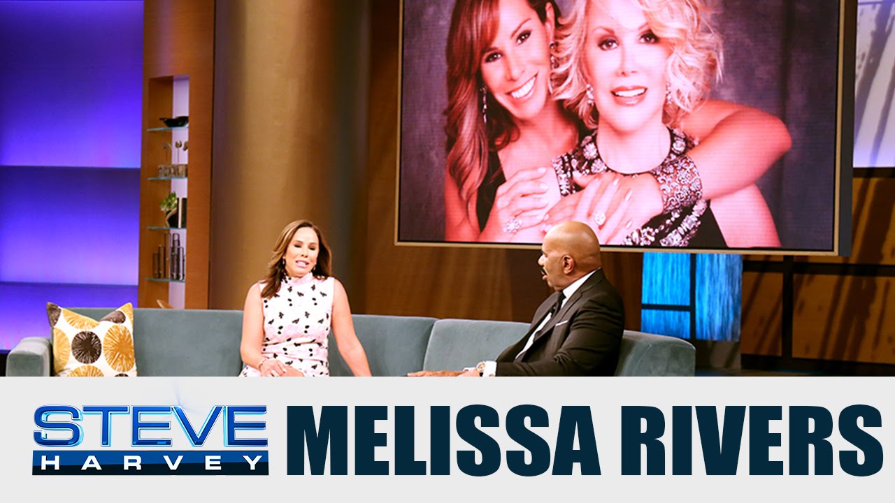 Melissa Rivers on missing her mom, Joan || STEVE HARVEY