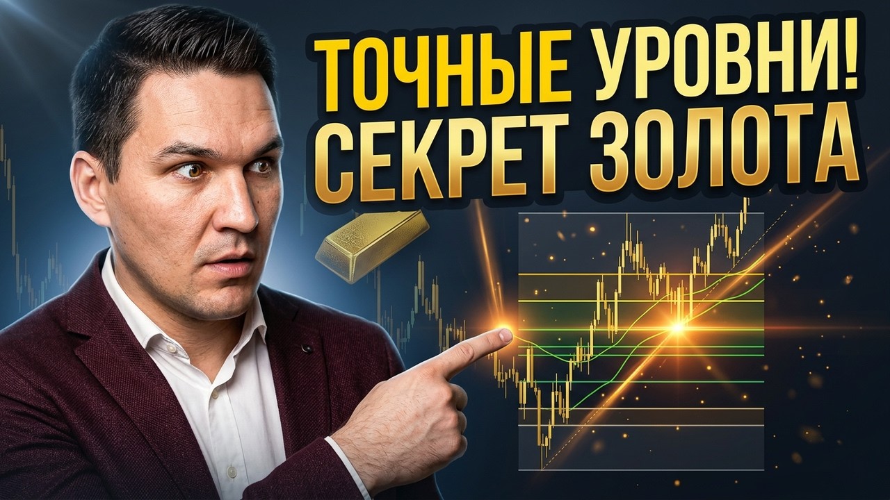 Секрет точных уровней. Как я использую фибоначчи в торговле. Пример по золоту.