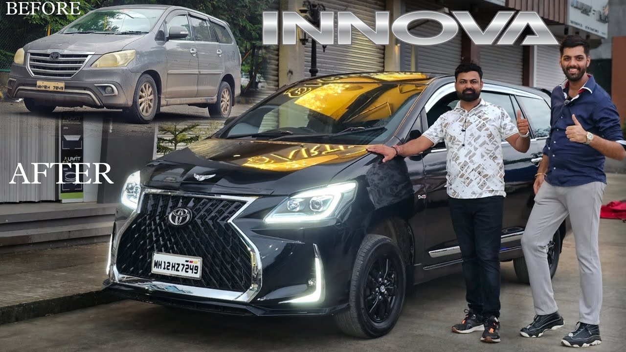 INNOVA 2014 UPGRADED WITH LEXUS STYLE MODIFICATION....!!!!