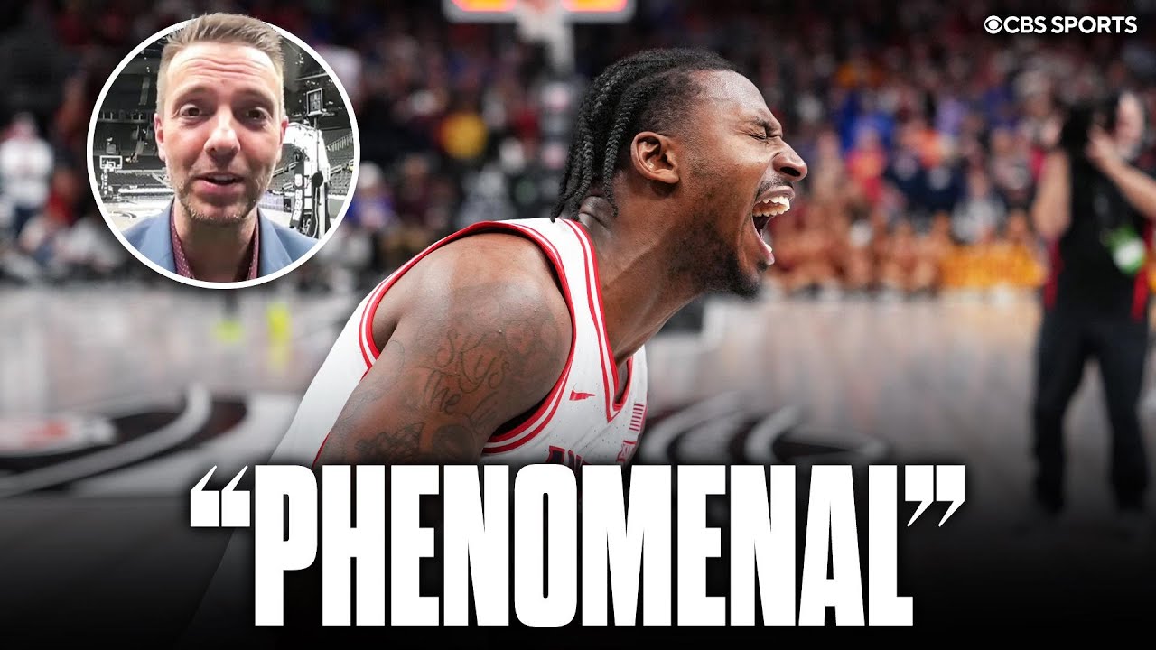 Matt Norlander reacts to Jaden Bradley's game-winner against Iowa State at Big 12 Tournament 👀