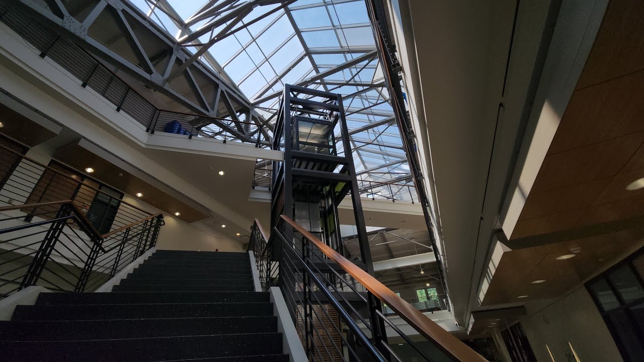 Scenic ThyssenKrupp Hydraulic Elevator @ Memorial Field House, University of Toledo