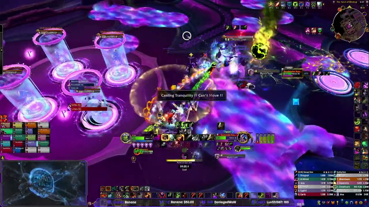 Mythic Soulbinder Naazindhri | Manaforge Omega | Demonology Warlock PoV | Esprit G1 Thaurissan OCE