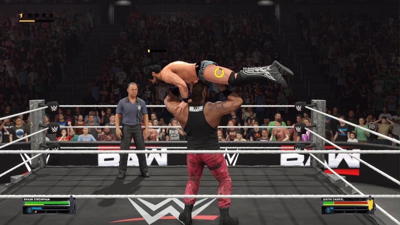 Braun Strowman VS Justin Gabriel (WWE2K25 Week 40 Of Universe Mode)