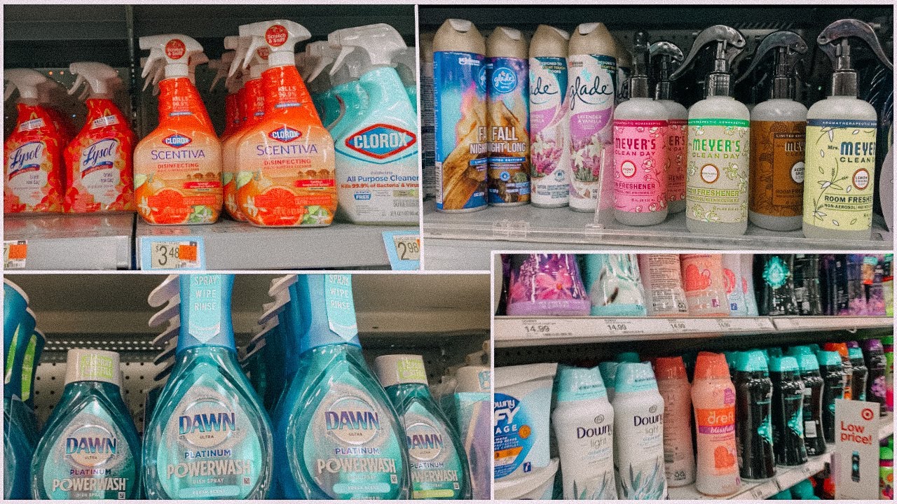 CLEANING PRODUCT SHOP WITH ME + HAUL