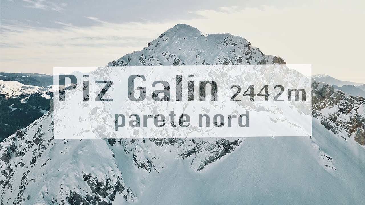 | FREERIDE SKI | 📍Piz Galin | discesa con gli sci dalla parete nord
