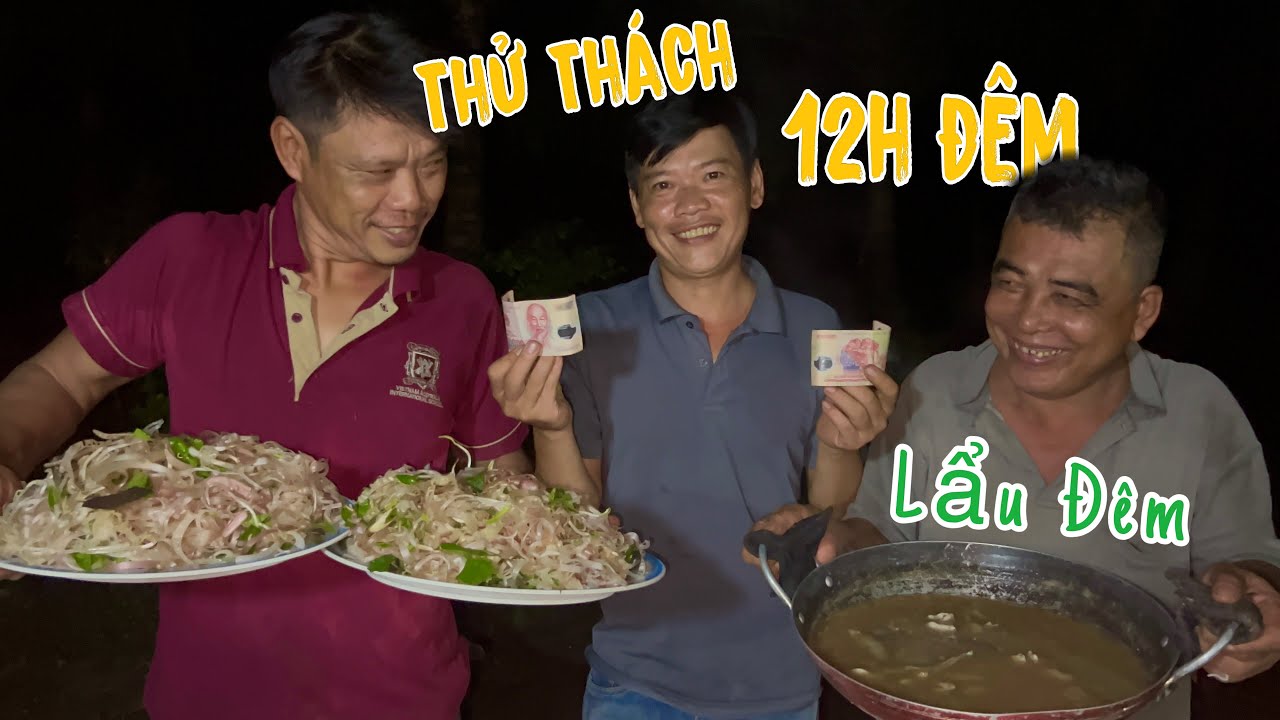 Cuộc THi trong ĐÊM Khó Phân Thắng Bại | Nữa Đêm Thưởng Thức Món Mỹ Vị Dân Dã | BiBoVlog