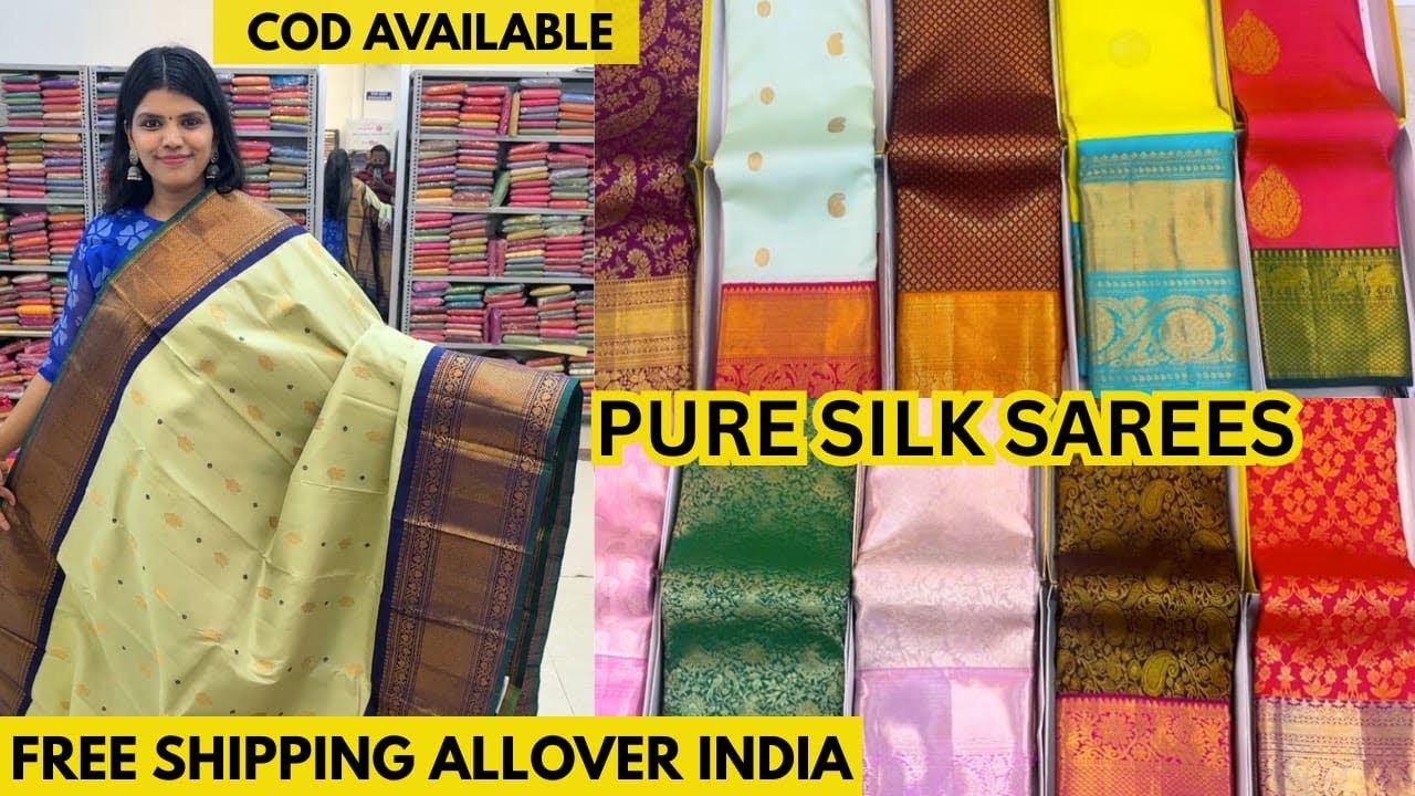 Lakshaya Silks Exclusive: Kanchipuram Bridal Pure Silk Sarees from ₹6000 | 2025 Must-Have Collection