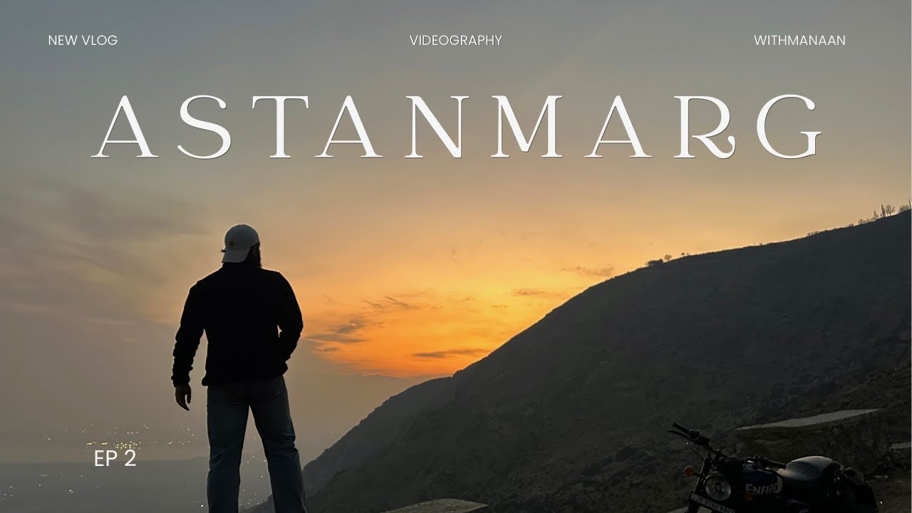 Srinagar Evening Ride: Srinagar to Astanmarg |Sunset Chase🌅 | 18 feb 2026 | @withmanaan01 
