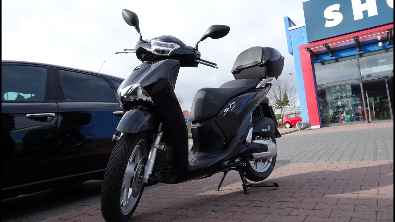 Honda Sh150i NEU 2017 Motorroller Tour auf die Burg Frankenstein