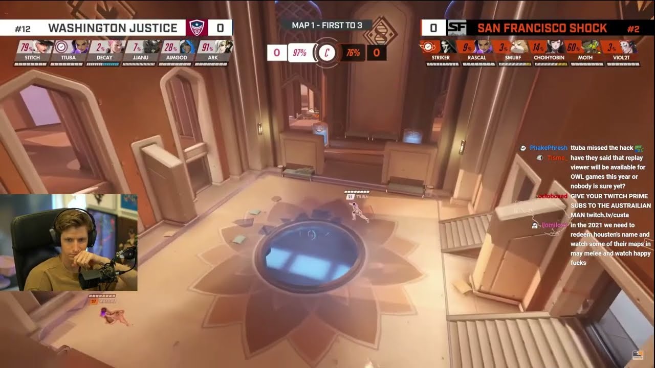 Surprise Roadhog Playoffs -- Shock vs Justice 2020 Playoffs -- History of Overwatch