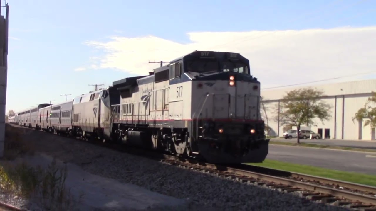 Eclectic Lineup on Amtrak #51 Dyer, IN 11/6/25