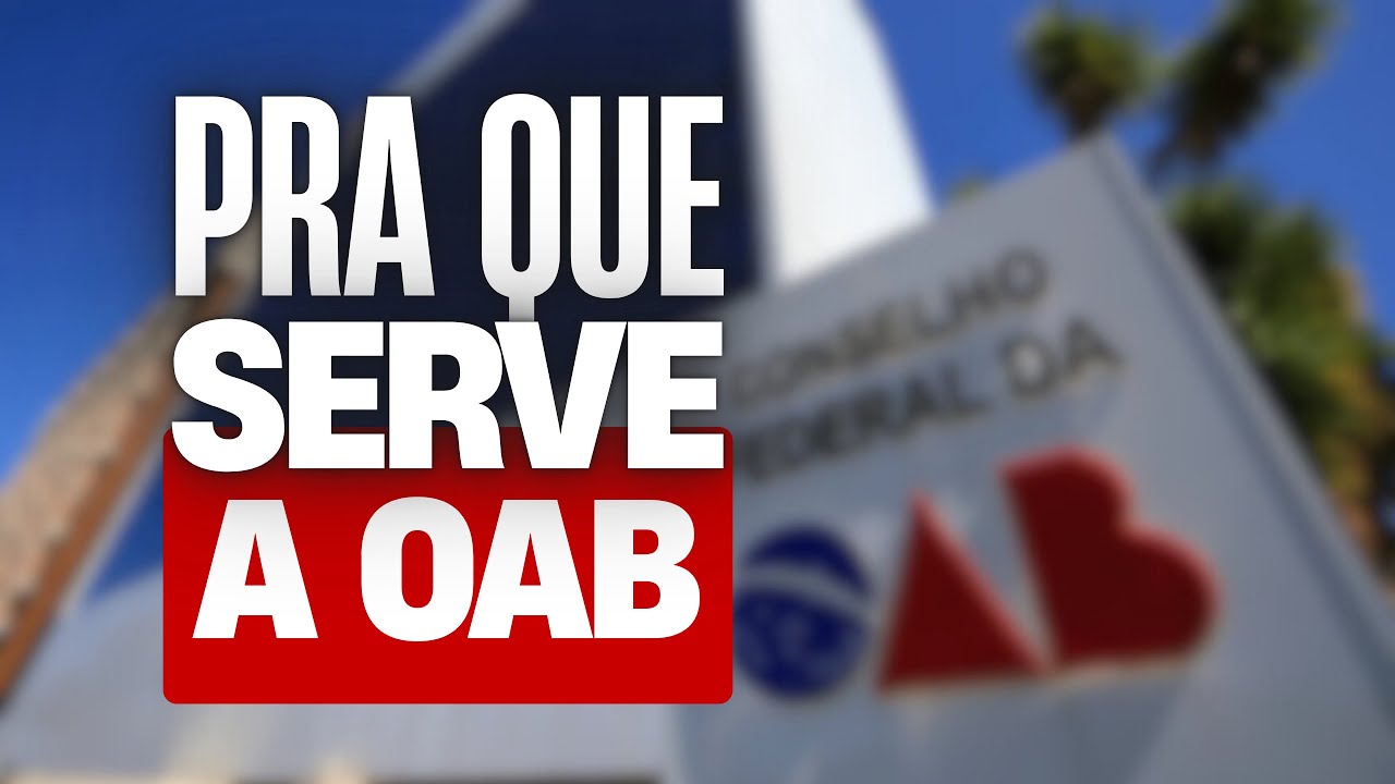 PRA QUE serve a ORDEM DOS ADVOGADOS? (Vídeo Polêmico 😂😅) 