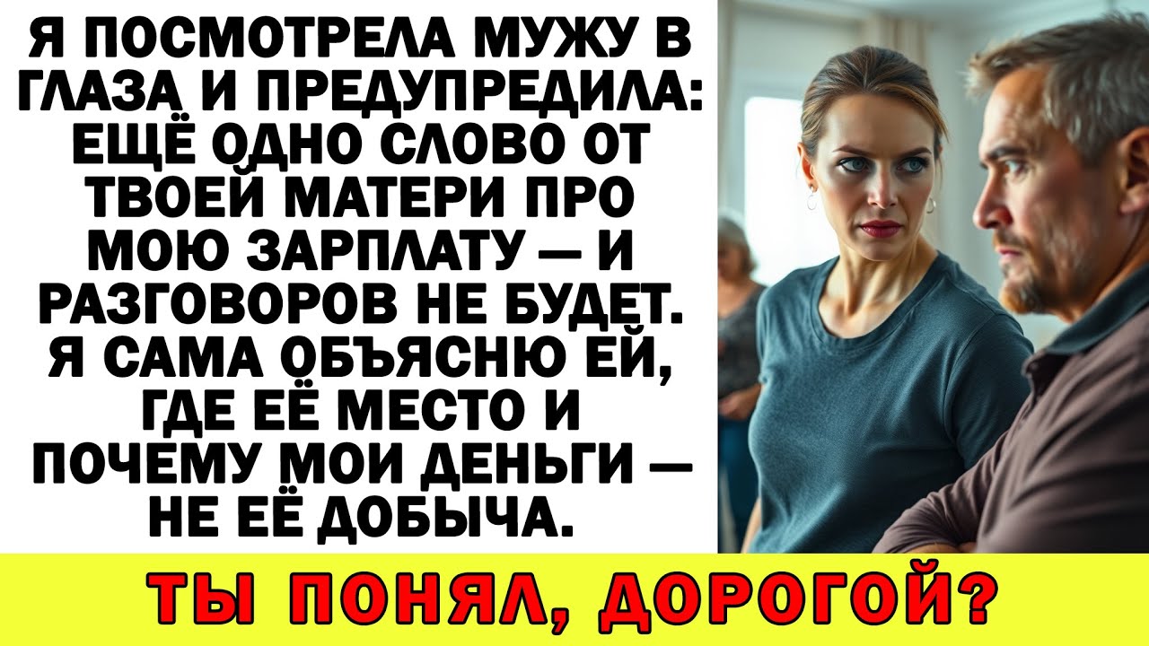 Я всё тянула одна! Неблагодарный. Мы ушли. Мам, набери, когда остынешь.