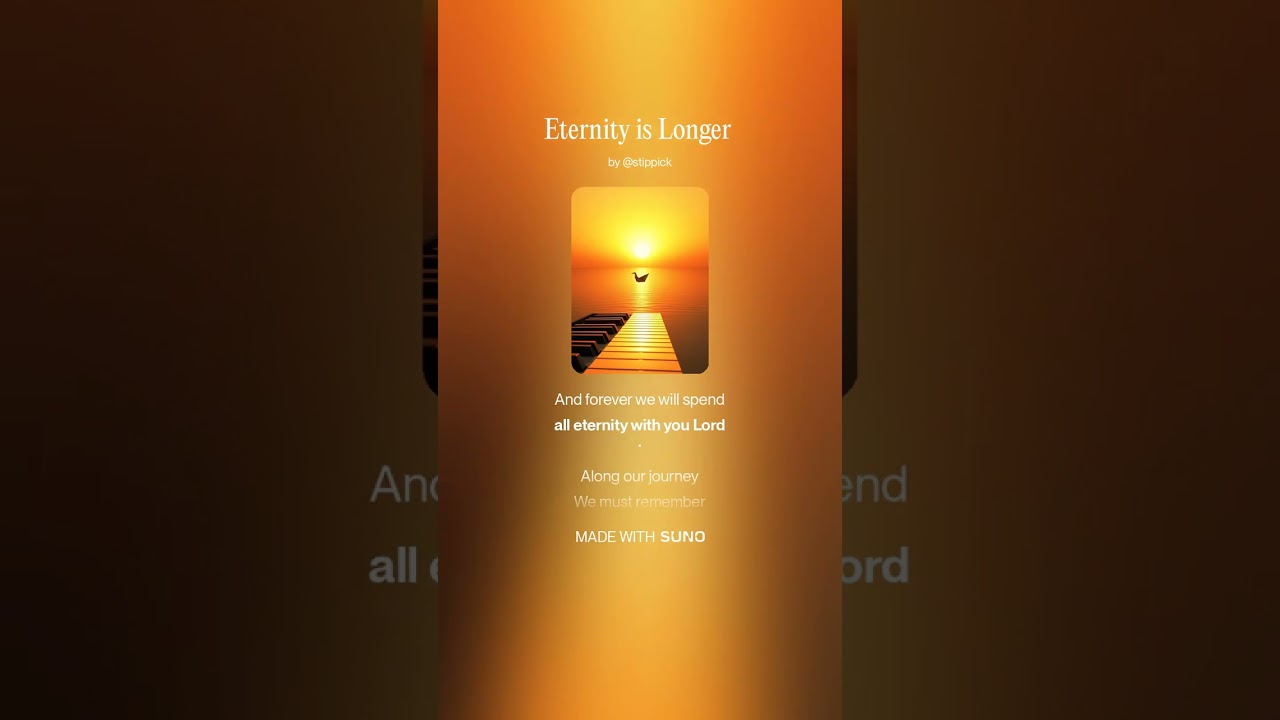 Eternity is Longer 