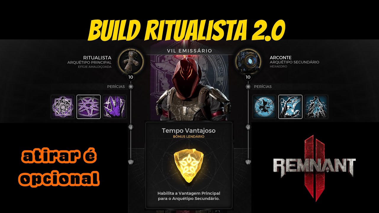 Remnant 2 - Build Ritualista 2.0 - Atirar é opcional