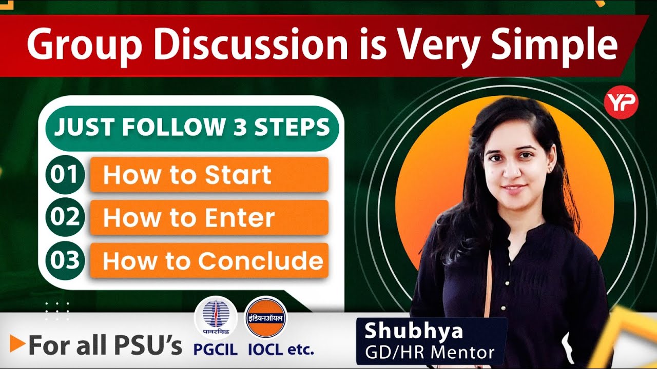 Easiest way to crack GD | Just follow these 3 steps | Group Discussion is very simple for IOCL PGCIL