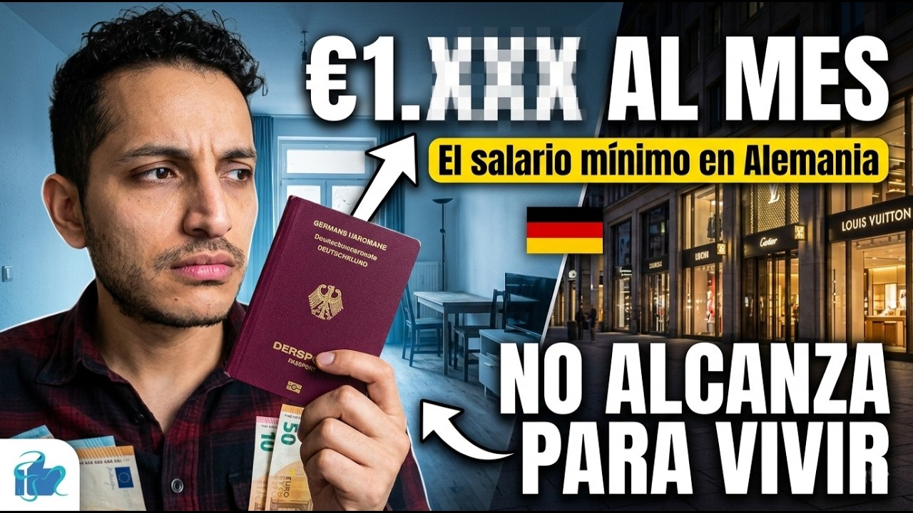 La REALIDAD de vivir en ALEMANIA: Choque cultural, PASAPORTE y Dinero | PARTE 2