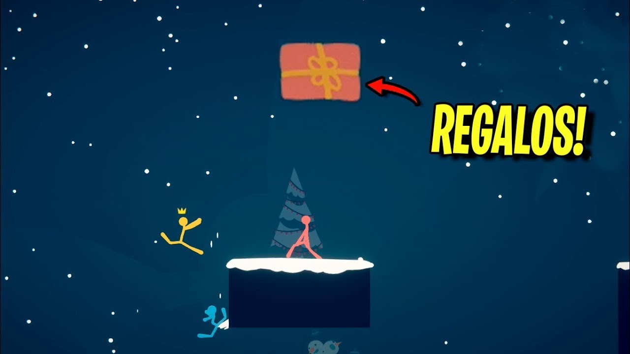 MIS REGALOS DE NAVIDAD! FARGAN VS VEGETTA VS WILLY! Stick Fight