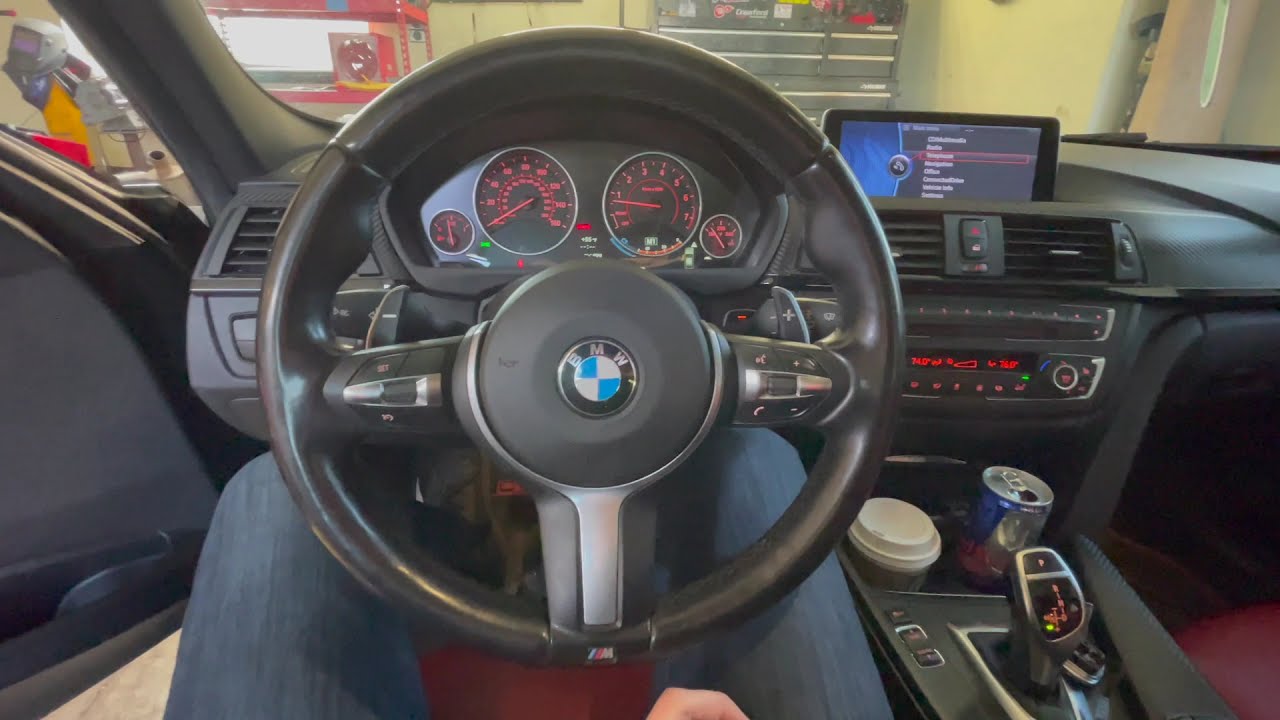 BMW F30 Paddle Shifter f80 Upgrade DIY