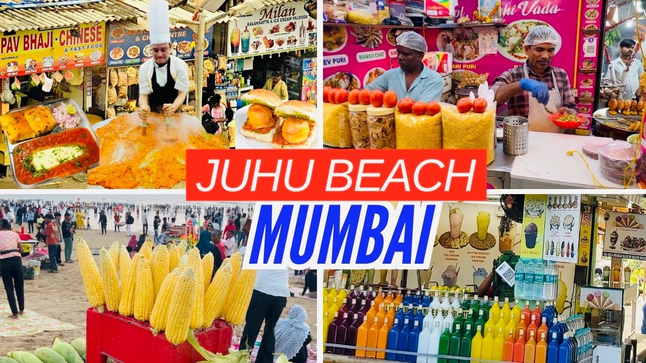 Juhu Beach Street Food Tour: Taste the Best Pav Bhaji of Mumbai 
