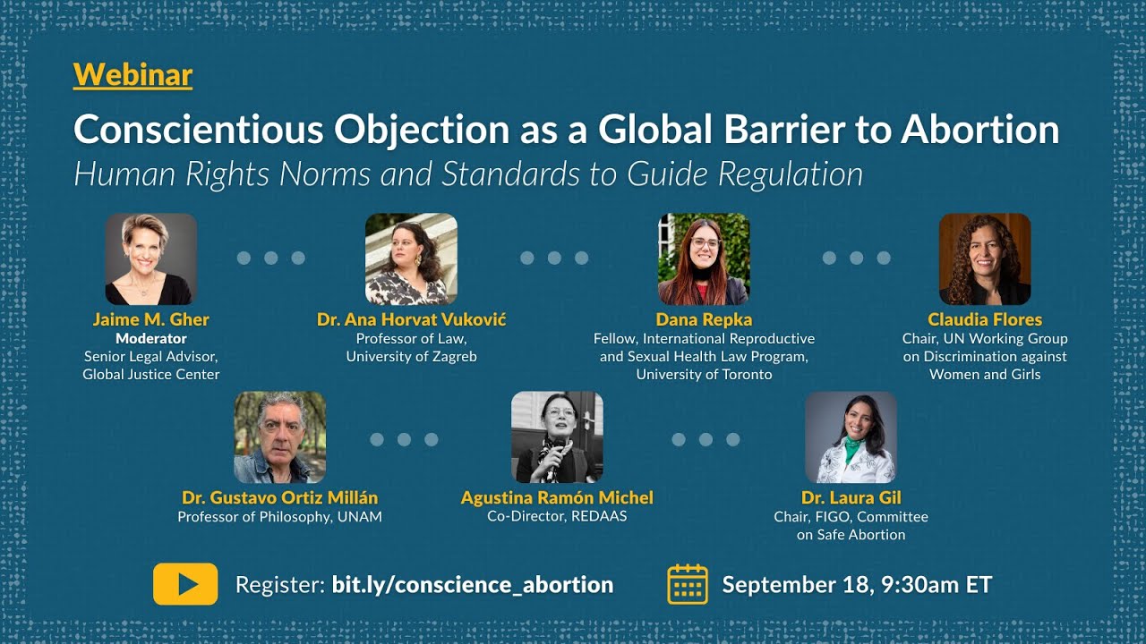 Conscientious Objection as a Global Barrier to Abortion