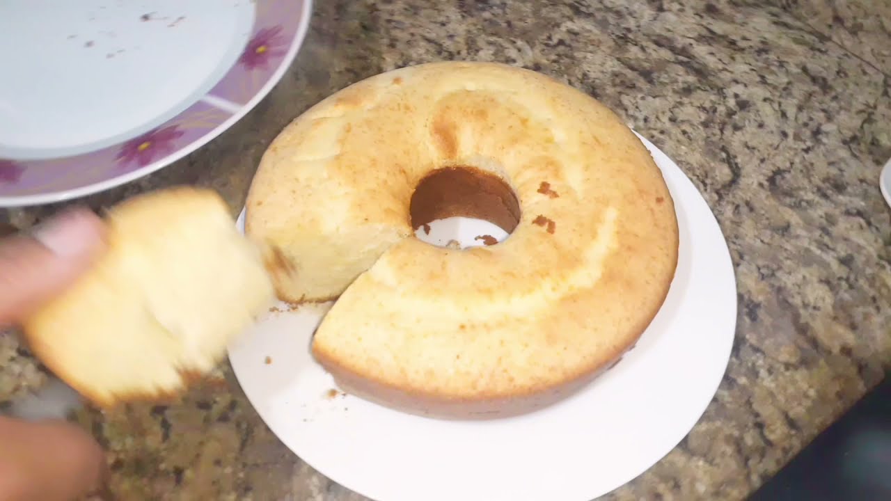 Bolo fácil e Gostoso...com soro do leite...e Simples de fazer