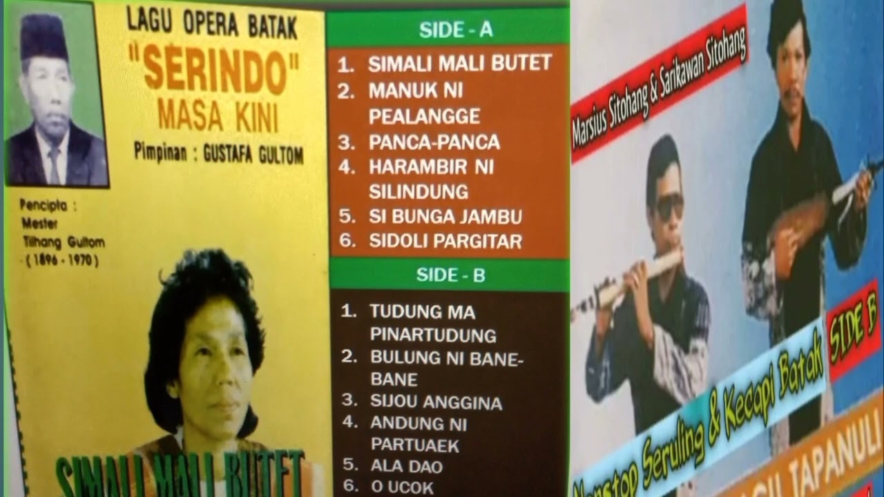 Lagu Opera Batak ( Serindo )- Seruling Marcius Sitohang