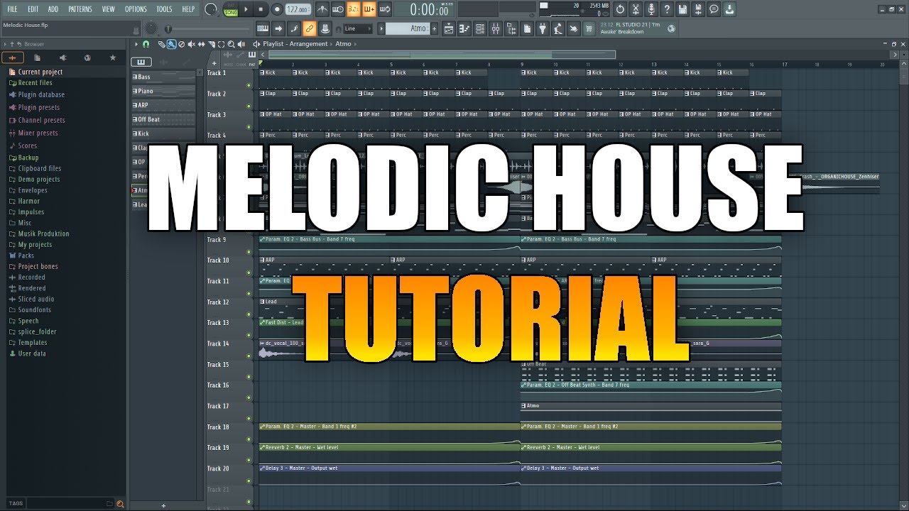 Melodic House Track produzieren | in FL Studio