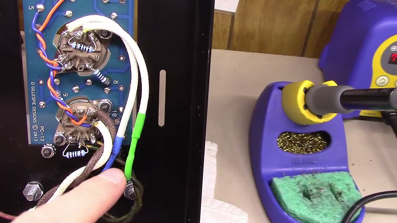 Custom Dynaco ST35 EL84 Tube Amp Build   Part 3   BG035
