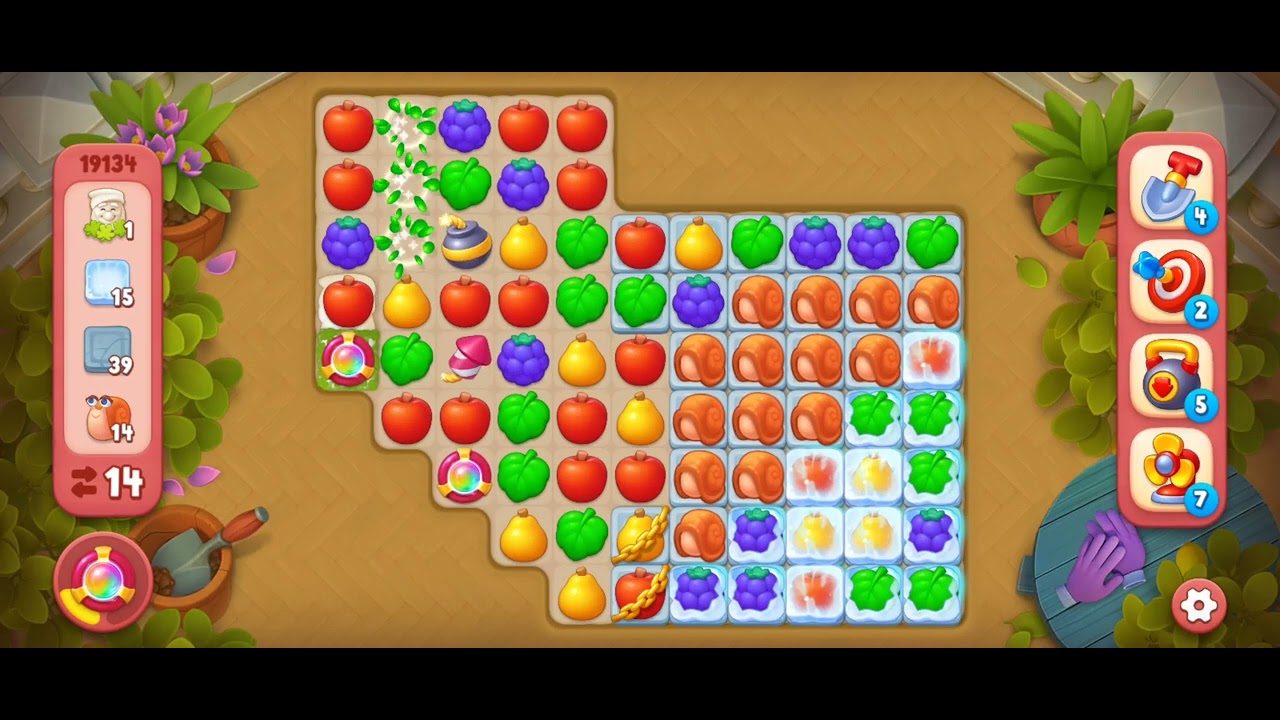Gardenscapes Level 19134
