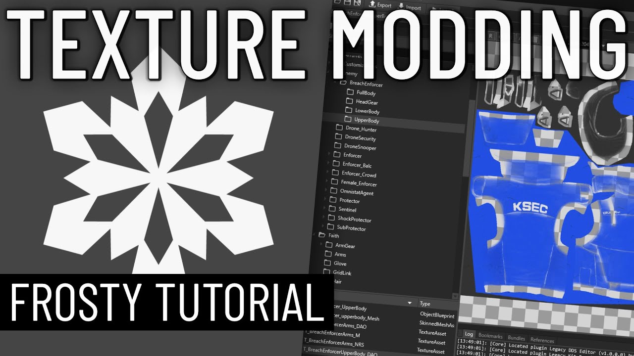 Making texture mods | Frosty Editor tutorial