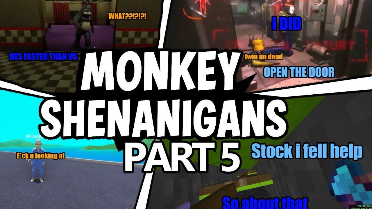 Monkey Shenanigans Pt.5 - MA funny moments
