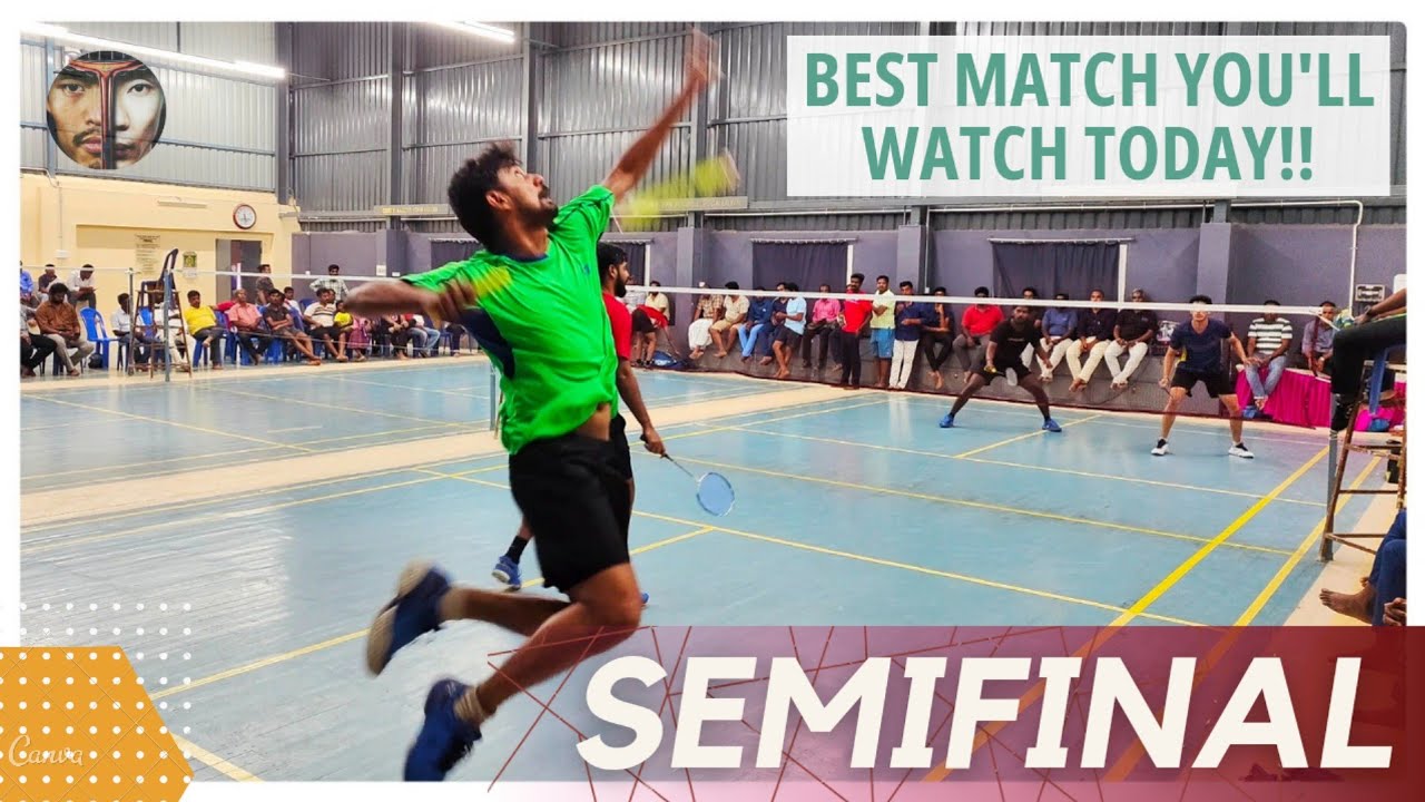LOKESH/NAVEEN VS GANESH/ARJUNKRISHNAN: SINGAPORE SARAVANAN ALL INDIA OPEN BADMINTON TOURNAMENT