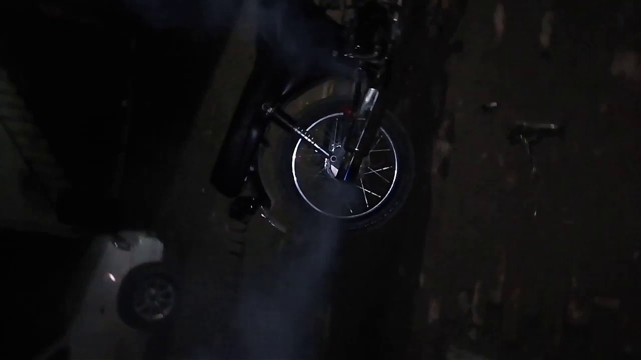 cafe racer 70cc Smoke and fire 🔥🔥🔥