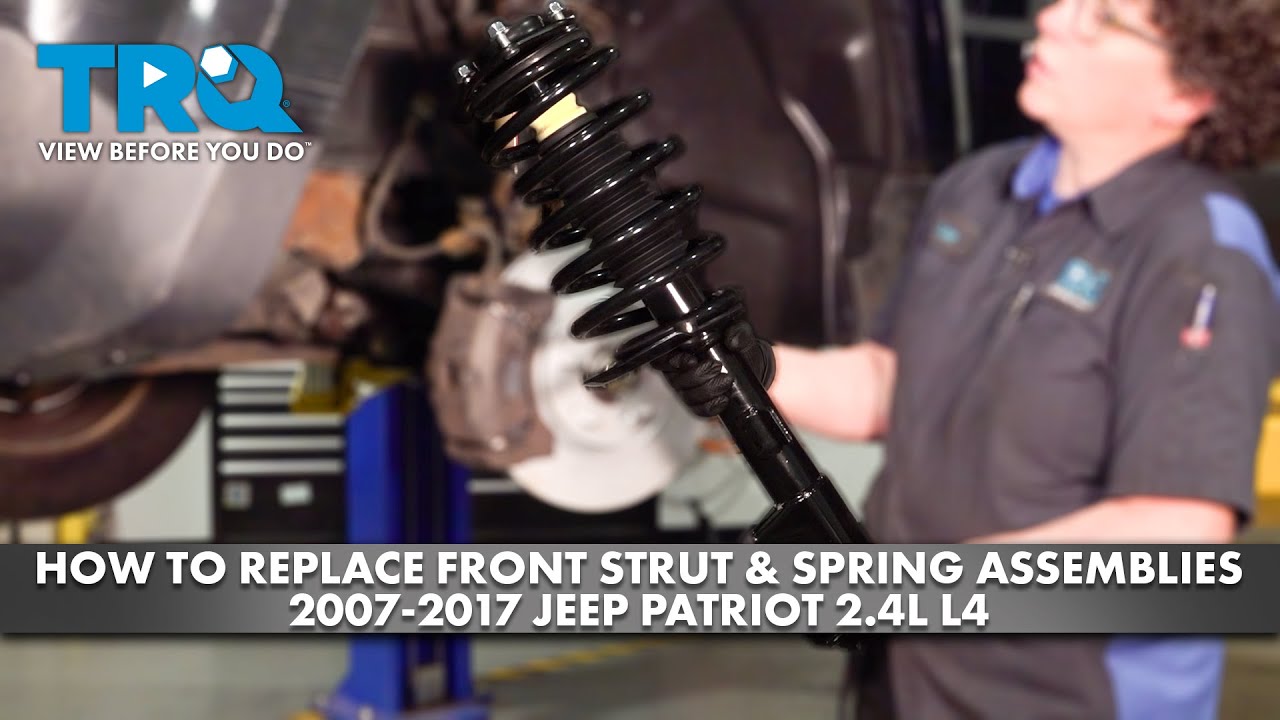 How to Replace Front Strut & Spring Assemblies 2007-2017 Jeep Patriot 2.4L L4