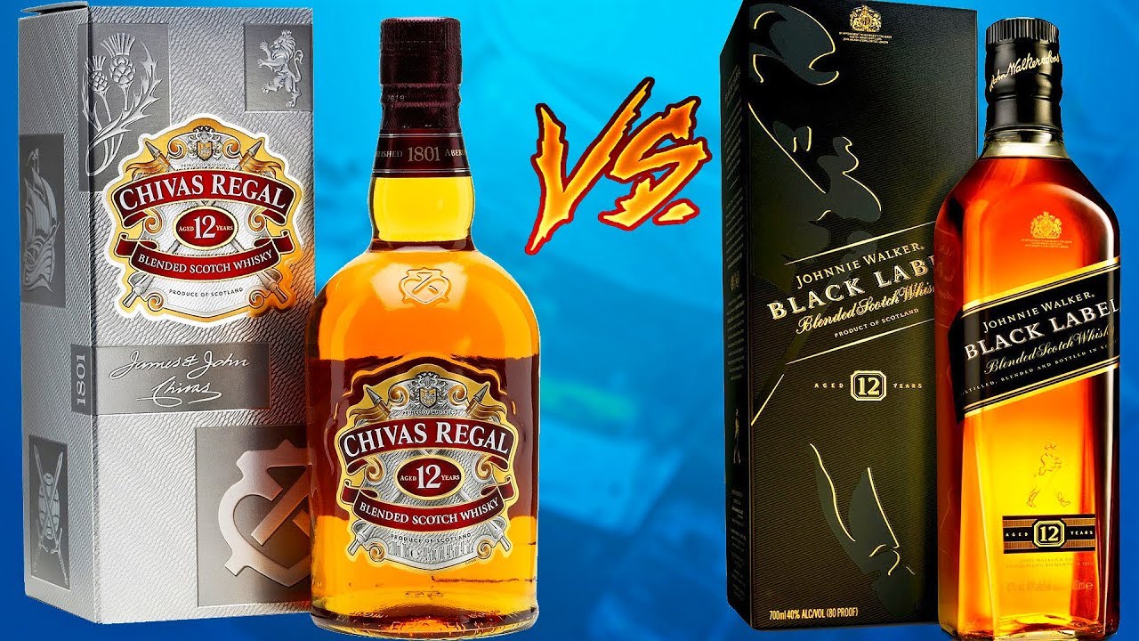 Чивас Ригал 12 vs Блэк Лэйбл (Chivas Regal 12 vs Black Label)