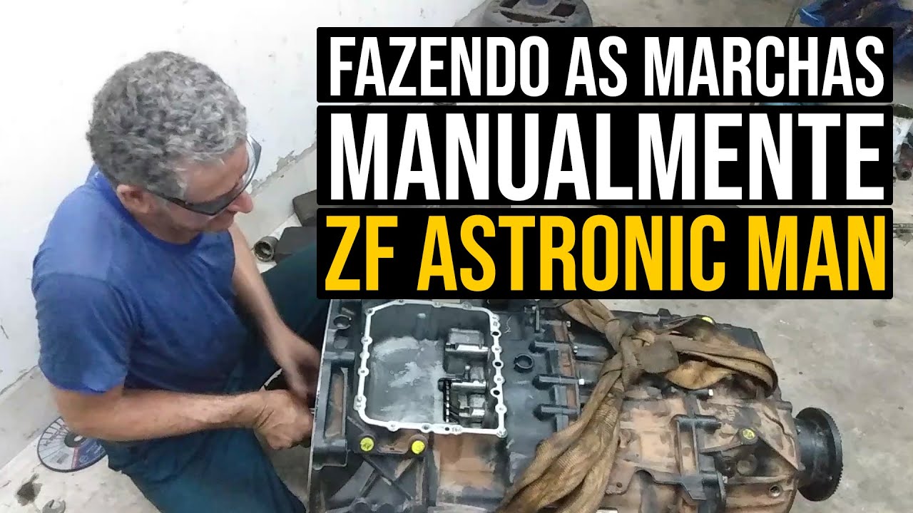 Fazendo as marchas manualmente | ZF Astronic Man