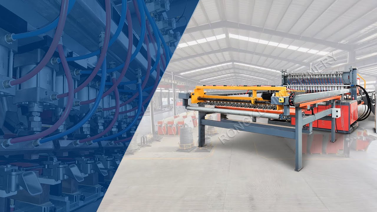 Mesh Welding Machine for Reinforcing(Rebar) mesh-RKM Machinery
