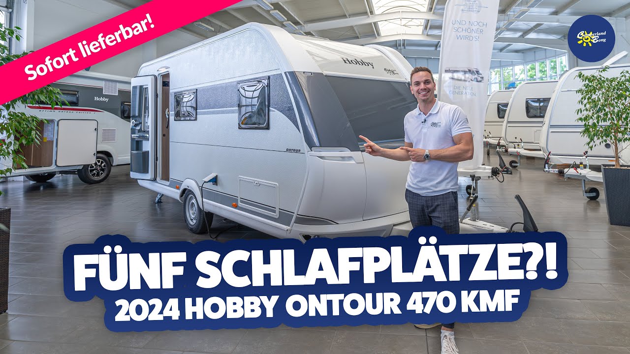 Genial!😍 2024 Hobby ONTOUR 470 KMF | Caravan | Test & Kaufberatung - Camperland Bong