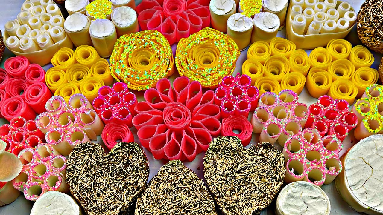 Soap daisies.Soap boxes.Crushing soap roses.