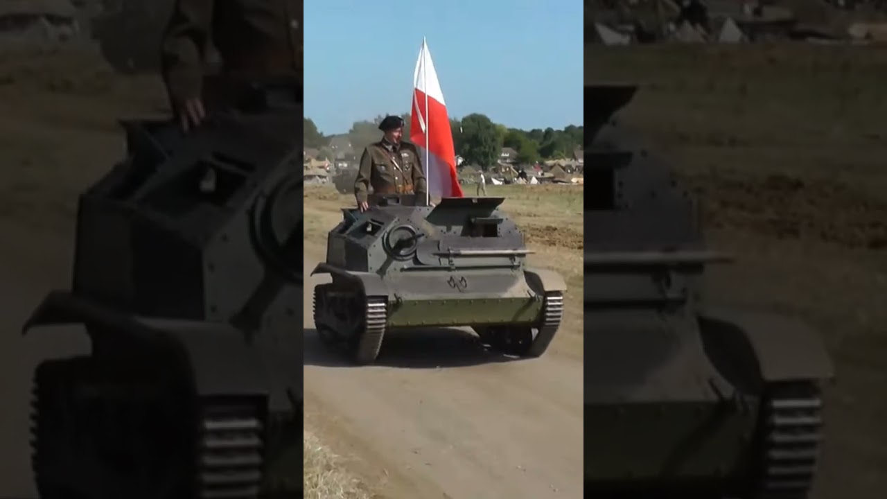 #tank #armoured #armoredvehicle #military #militaryvehicle #polish #tks #minitank #tankette #replica