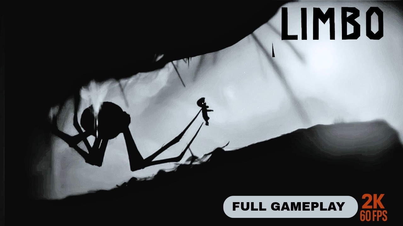 Limbo Walkthrough 100% &ndash; Part 1 | Complete Gameplay [2K 60FPS]