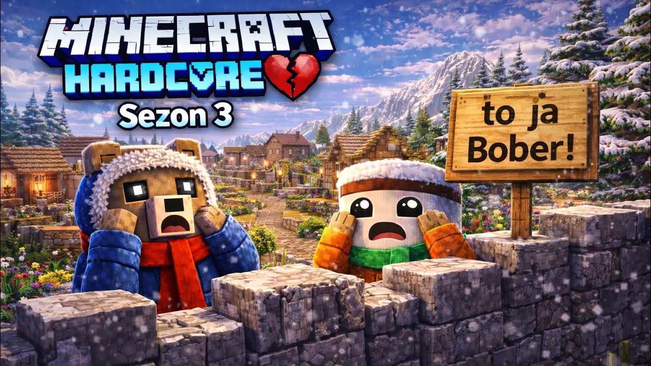 Minecraft Hardcore Sezon 3 TO BYŁ BOBER!